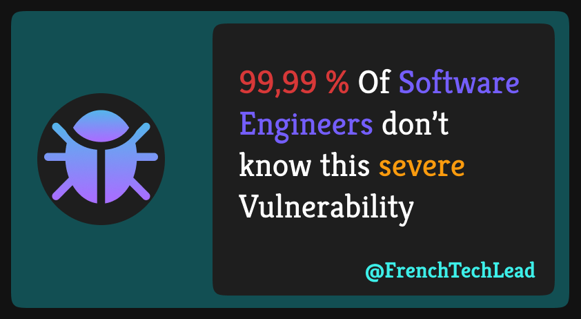 99 Percent of Web Developers Don't Know About This very common Vulnerability