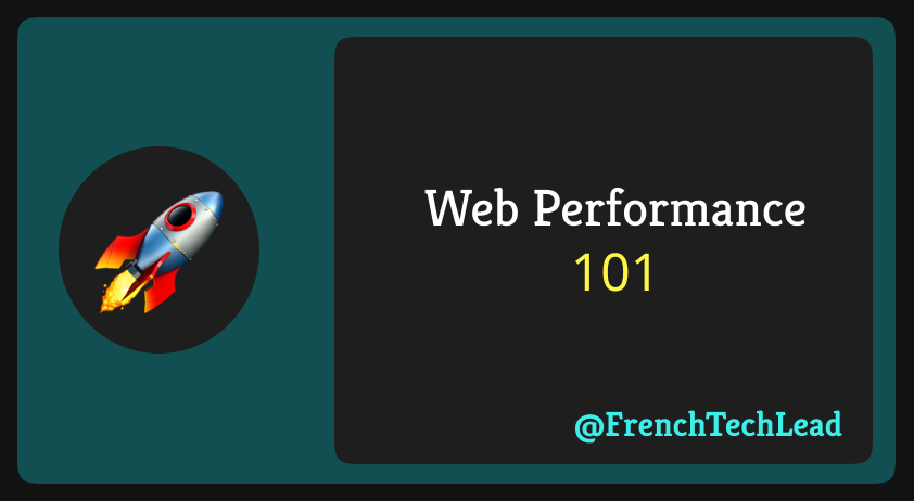 Web Performance 101